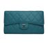 Chanel Large CC Flap Wallet, front view